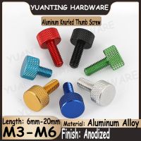 Knurled Screws Aluminum