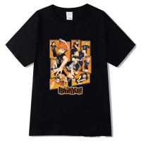 Haikyuuวอลเลย์บอลสร้างสรรค์มิตรภาพฤดูร้อนTeeเสื้อสั้นHinata Shoyoเสื้อยืด S-5XL