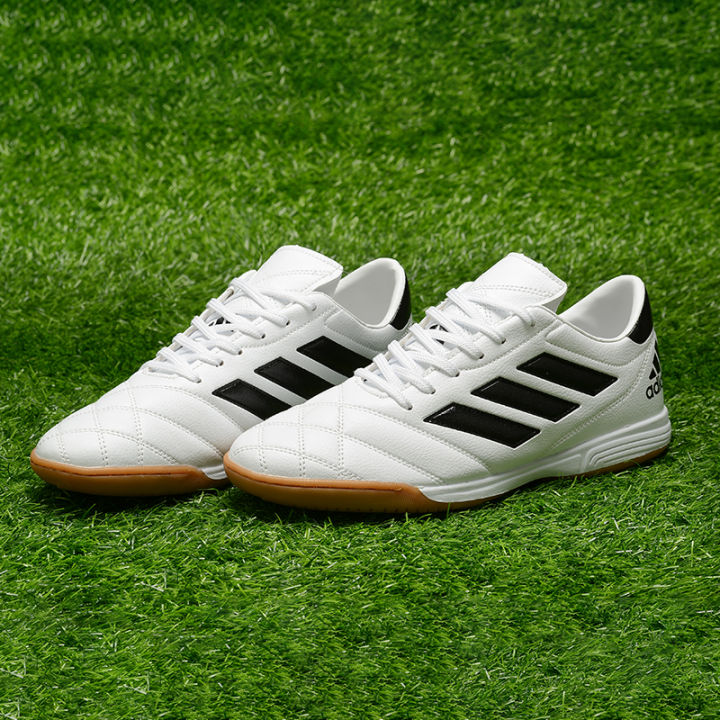 ready-stock-adidas-football-shoes-อาดิดาส-รองเท้าสตั๊ด-รองเท้าทำจากหนังเทียม-รองเท้าฟุตบอลมืออาชีพ-รองเท้าวิ่ง-คุณภาพที่ดีที่สุด