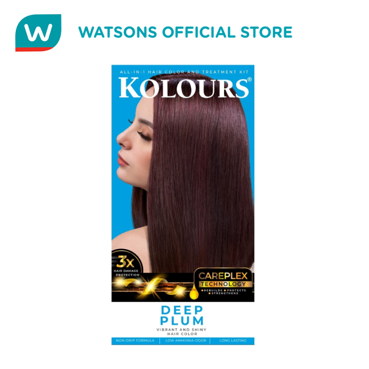 KOLOURS Premium Hair Color Deep Plum 120ML Lazada PH
