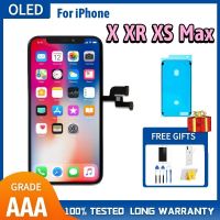 AAA OLED For iPhone X XS Max XR LCD Display TFT Incell With Touch Screen Digitizer Replacement Assembly Black JK HE GX