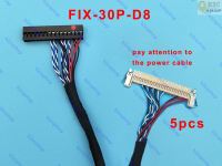 5ชิ้น/เซ็ตแก้ไข30 P D8 1ch 8bit 30 Pin Lvds สายไฟสายไฟขวาสำหรับหน้าจอ Lcd