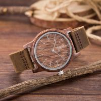 Fashion New Mens Watches Top Brand Luxury Women Watch Wood Wristwatches Leather or Wooden Strap relogio masculino DROP SHIPPING