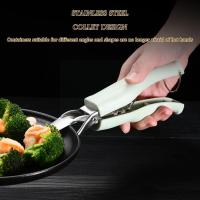 Stainless Steel Tray Holder Anti Scalding Bowl Metal Dish Kitchen Steamed Resistant Gripper Clamp Bowl Dishes Clip Non-Slip R9I6