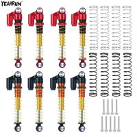 YEAHRUN 4Pcs/lot Damper Aluminum Shock Absorber For 1/24 Axial SCX24 90081 AXI00001 AXI00002 AXI00005 AXI00006 RC Crawler Car Electrical Connectors