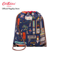 Cath Kidston Kids Drawstring Bag Theatre Navy