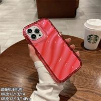 เครื่องดัดแปลง Apple XR เปลี่ยน 1314 ระลอกน้ำสีล้วนเรียบง่าย xr เปลี่ยน 13pro เคสศัพท์ Ultimate Edition