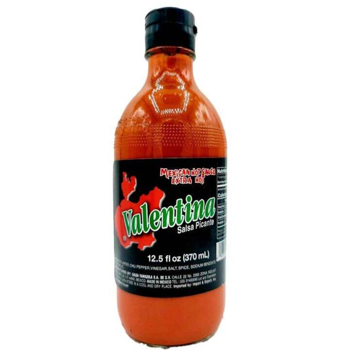 Valentina Extra Hot Mexican Hot Sauce 12.5 FL OZ (370mL) Lazada PH
