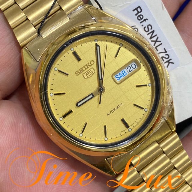 Seiko Snxl72k1 Men's Gold Automatic | Lazada PH