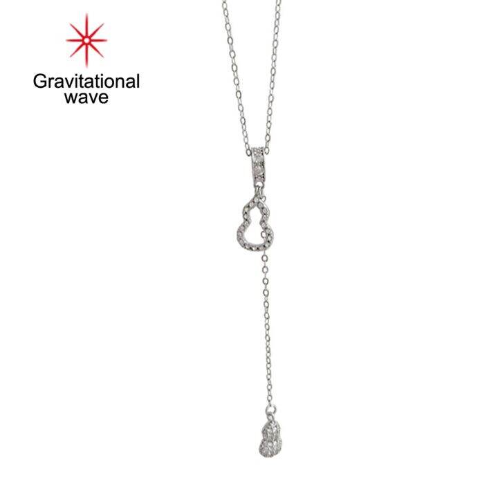 gravitational-wave-clavicle-chain-ฝีมือดี-fade-resistant-สวมใส่-elegant-anti-rust-คอตกแต่งอุปกรณ์เสริม-y-รูปร่างบางสร้อยคอสำหรับชีวิตประจำวัน