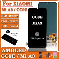 AMOLED For Xiaomi Mi A3 CC9E LCD Touch Screen Replacement With Frame Display For Mi A3 M1906F9SH M1906F9SI LCD Display Assembly