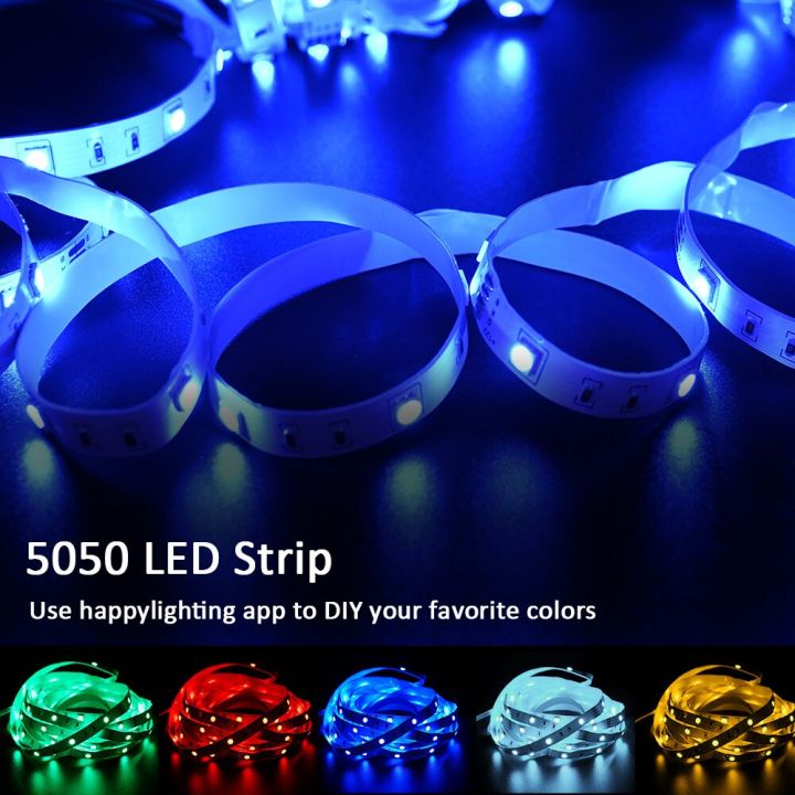 led-strip-light-rgb-5050-music-sync-color-changing-sensitive-built-in-mic-app-controlled-led-lights-5m-10m-15m-dc12v-flexible