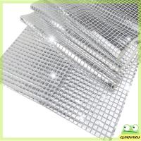 XUANZHAN22 2Pcs กลิตเตอร์ นักวิ่งโต๊ะปาร์ตี้ ของตกแต่งกระจกฟอยล์สีเงิน 14X72นิ้ว ตกแต่งโต๊ะ สวยงามสวยงาม สไตล์โมเดิร์น รองชนะเลิศอันดับตารางในร่ม ปาร์ตี้ธีมดิสโก้