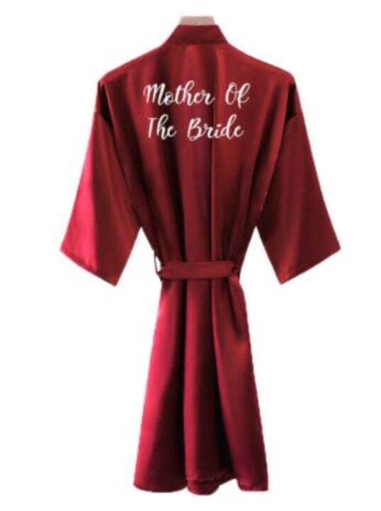 xiaoli-clothing-เสื้อคลุมเจ้าสาวผู้หญิง-burgundy-robe-ซาตินผ้าไหม-robes-งานแต่งงานเจ้าสาวเพื่อนเจ้าสาว-robes-เสื้อคลุมอาบน้ำชุดนอนผ้าไหม-dress