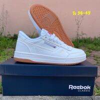 รองเท้าREEBOK CLUB C 85 CLASSIC LACE UP SNEAKERS SIZE.36-45 รองเท้าสีขาว รองเท้าลำลอง รองเท้าผ้าใบผญ รองเท้าผ้าใบผช ทรงสวย ใส่สบาย