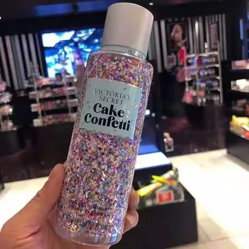 Victoria's Secret body fragrance spray & lotion set Cake confetti