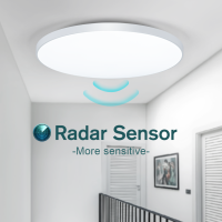 Radar Sensor Ceiling Lamp LED Sensitive Motion Sensor Lights for Hallway 15W 20W 40W Cold White Ceiling Lights For Room Corridor