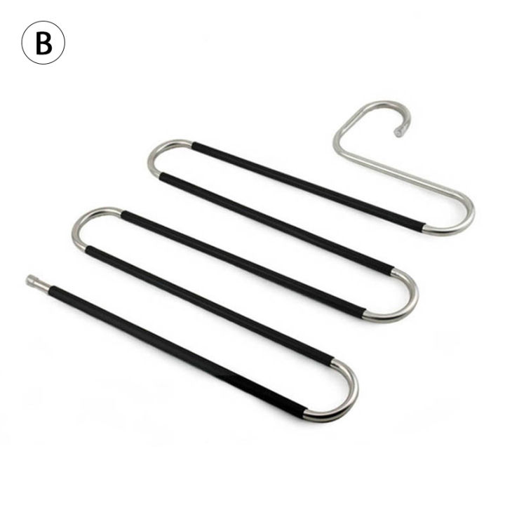 yizhuoliang-5-in-1-pant-rack-hanger-สำหรับเสื้อผ้า-organizer-ตู้เสื้อผ้าชั้นวางอเนกประสงค์