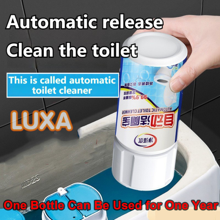 LUXA Automatic Toilet Bowl Cleaner Deodorizer Flush Bathroom Detergent