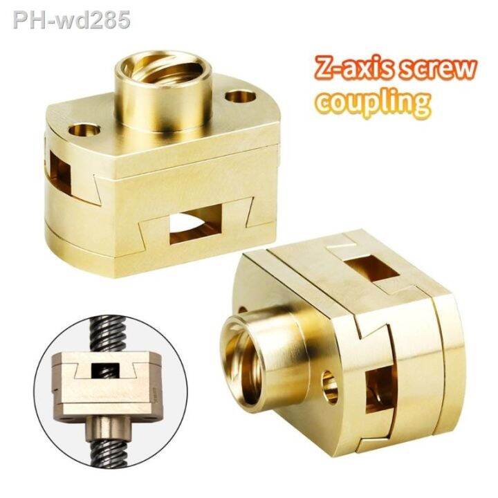 Upgraded Brass Zaxis Coupler Oldham Coupling for Ender3 Pro V2 CR10