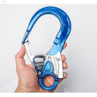 ❣◐✽ Heavy Duty Rock Tree Climbing Scaffold Spring Lock Snap Clip Fall Protection Hook 23KN Safety Lanyard Harness Outdoor Gear Acces