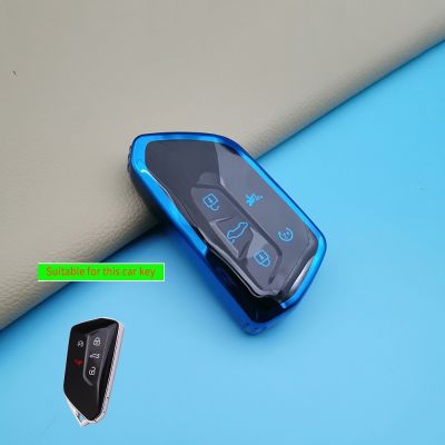 ▼ TPU Key Case For Seat Leon 2021 Cupra Formentor For Skoda A8 Golf 8 Octavia For Volkswagen VW Golf 8 Cover Holder Protective Fob