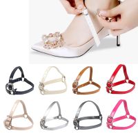 【HOT】◆❣ Adjustable Ankle Shoe Tie Bundle Shoelace Heels Holding Anti-skid Shoes Metal Artificial Band for