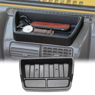 For Wrangler TJ 1997-2007 Car Center Console Dash Tray Dashboard Storage Box Organizer Bracket