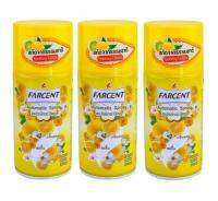 FARCENT รีฟิลเครื่องพ่นสเปรย์ มะนาว 300ml (แพ็ค3ขวด)