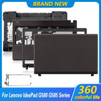 ใหม่สำหรับ IdeaPad G585 Series LCD ปกหลังด้านหน้า BEZEL palmrest ด้านล่างบานพับแล็ปท็อปฝาครอบ Lot Case