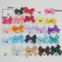 【hot】！ (Small Size) 3/8  Bows Apparel Decoration 50Pcs 30MMx20MM Bow Garment Accessories