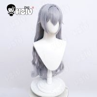 Bronya Zaychik Cosplay Wig Anime Honkai Impact 3 Cosplay HSIU Light White Purple Long Hair Free Wig Cap Bronya Cosplay