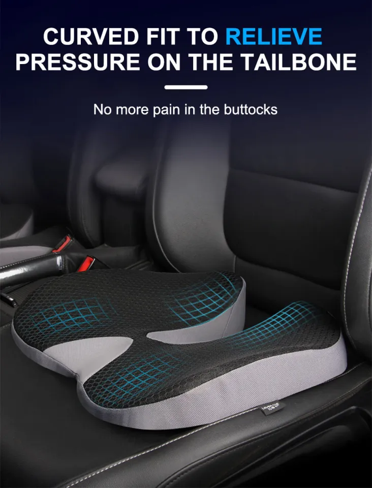 AUTO-MECHANIST Car Seat Cushion Seat Covers Height Increase, Memory Foam,  Breathable Seat Cushion Motors Accessories