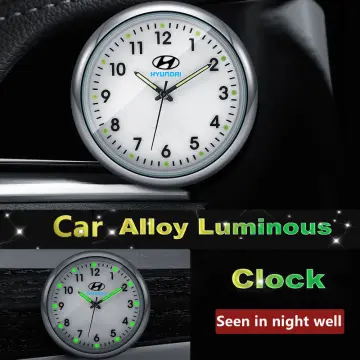 Amazon.com: FSFY Mini Digital Watch Interior Quartz Clock Watch Digital  Luminous Refit Decoration Ornaments Accessaries for Hyundai : Automotive