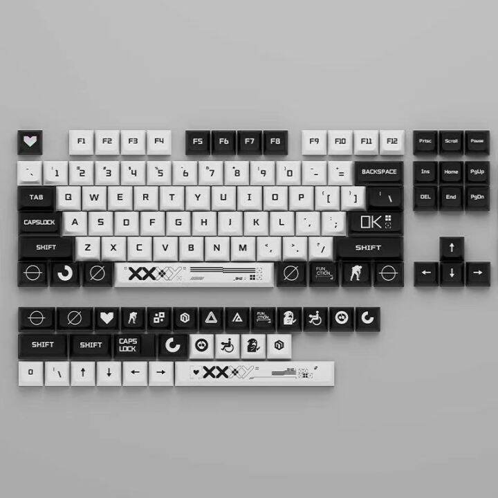 【Keycap Only】CSGO Printstream Keycaps 132 Keys XDA Profile PBT Five