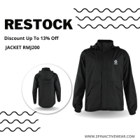 SPIN JACKET เสื้อแจ็คเก็ตกันลมกันฝน RMJ200