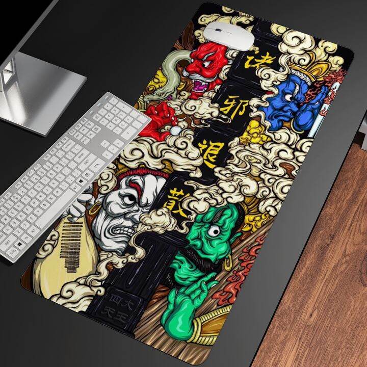 new-chinese-style-gaming-gamer-ink-mouse-pad-high-quality-rubber-mousepad-computer-accessories-keyboard-mouse-popular-mat