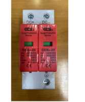 อุปกรณ์ ป้องกันฟ้าผ่า 2P รุ่นCCS 0 Surge Protector 40KA DC1200V ใช้สำหรับป้องกันไฟกระชากในระบบพลังงานแสงอาทิตย์