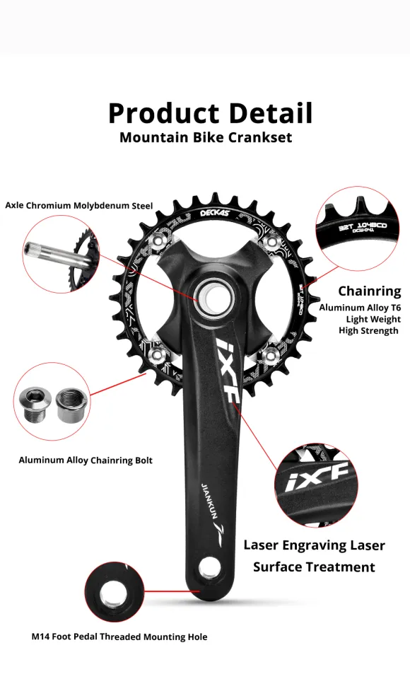 Ixf mtb crankset discount review