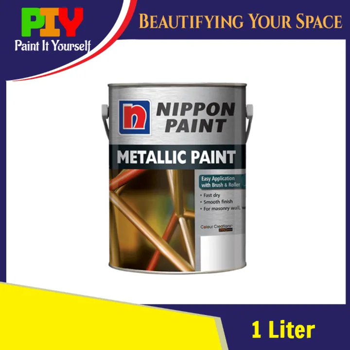 Nippon Paint Metallic Paint 1 Liter Lazada