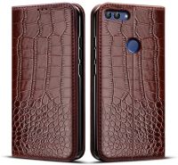 「Enjoy electronic」 Luxury retro Case For Huawei P Smart 2018 case flip leather cover For Funda Huawei P smart Case Cover FIG LX1 Psmart Phone Coque