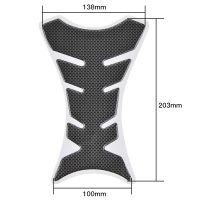 Carbon Fiber Gas Oil Tank Pad Protector Sticker Decal For Kawasaki Z650 Z750 Z800 Z1000 Versys 650 1000 KLX450 ZZR400 ZXR400