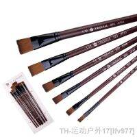 hot【DT】❈✾✳  6 Sets Of 820 Row Pens Hair Flat Gouache Watercolor Student Paintin