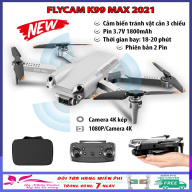 Beautiful [Vô địch tầm giá] Flycam mini giá rẻ K99 Max flycam 4K máy bay điều khiển có cảm biến tránh vật cản 3 chiều camera 4K kép 1080P pin khủng 1800 mAh bay liên tục 18-20 phút giá rẻ hơn flycam mavic pro flycam xiaomi flycam f11 pro.. thumbnail