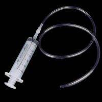 ❇ 1PCS 50/60ML Plastic Feeding Syringe Reusable Pump With 80cm Tube For Epoxy Resin Tools