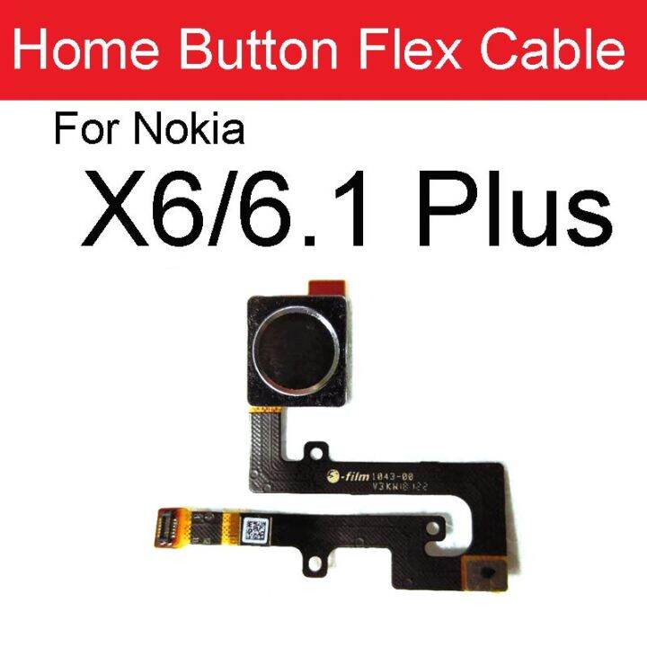 ลายนิ้วมือเซนเซอร์-flex-ribbon-สําหรับ-nokia-5-5-1-6-6-1-7-8-plus-x5-x6-back-home-button-return-key-touch-sensor-flex-cable-parts