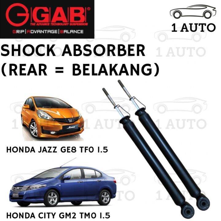 GAB SUPER PREMIUM SHOCK ABSORBER (REAR = BELAKANG) for HONDA CITY GM2
