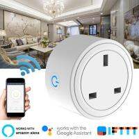 Smart WIFI Plug Socket Power Switch APP Remote Control Timer Home Automation Smart Power Socket Outlet Plug Adaptor UK US Ratchets Sockets