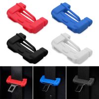 Universal Car Seat Belt Buckle Clip Protector ซิลิโคนภายในปุ่ม เคส Anti-Scratch Cover อุปกรณ์เสริมความปลอดภัย-tw4f