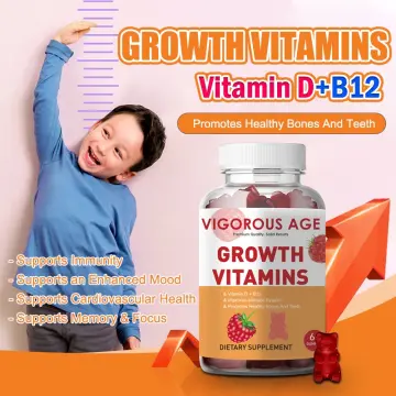 Shop Height Growth Vitamins For Teens 14 Years Old Gummies with